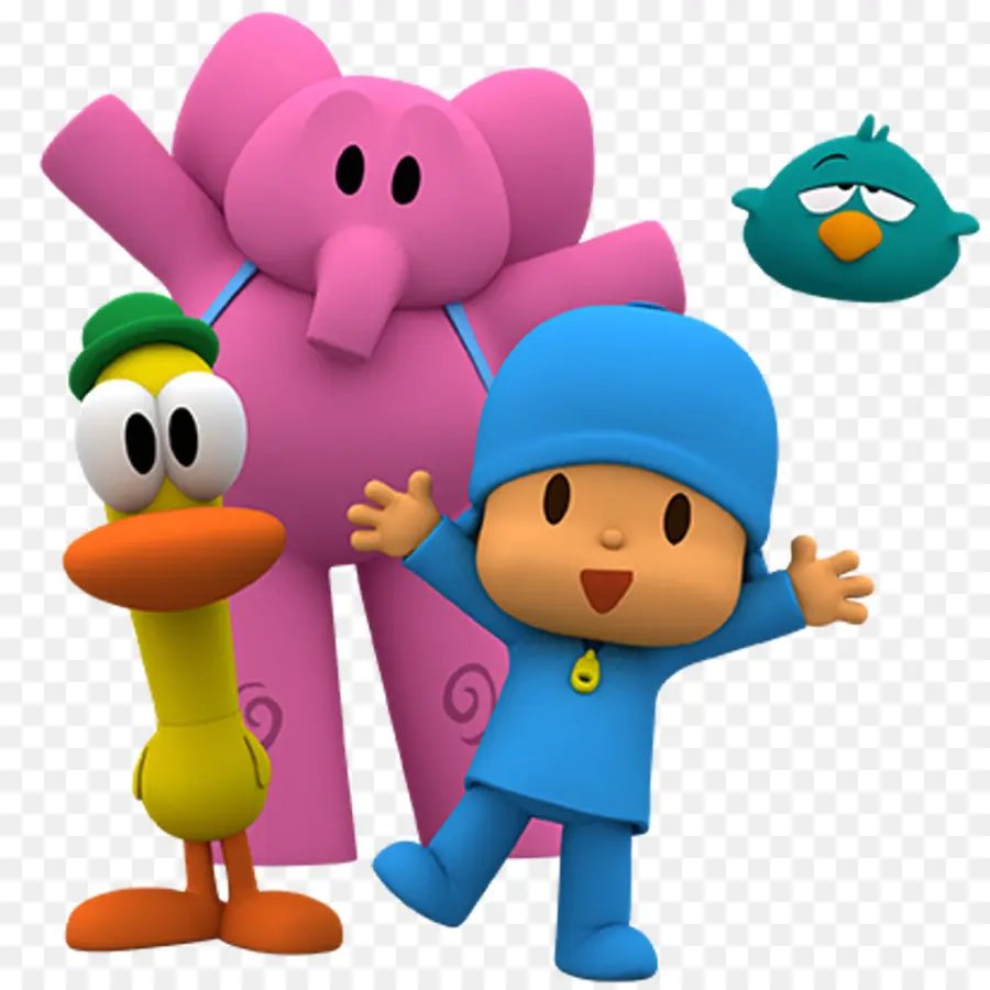 Pocoyo，Amis PNG