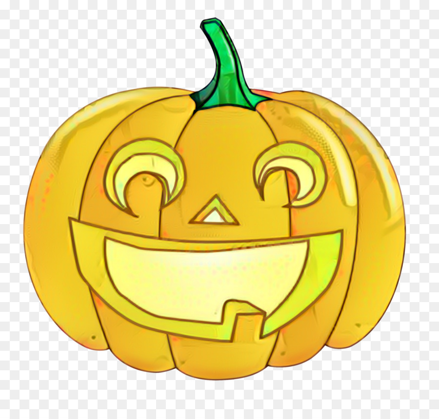 Citrouille Souriante，Feuilles D'automne PNG