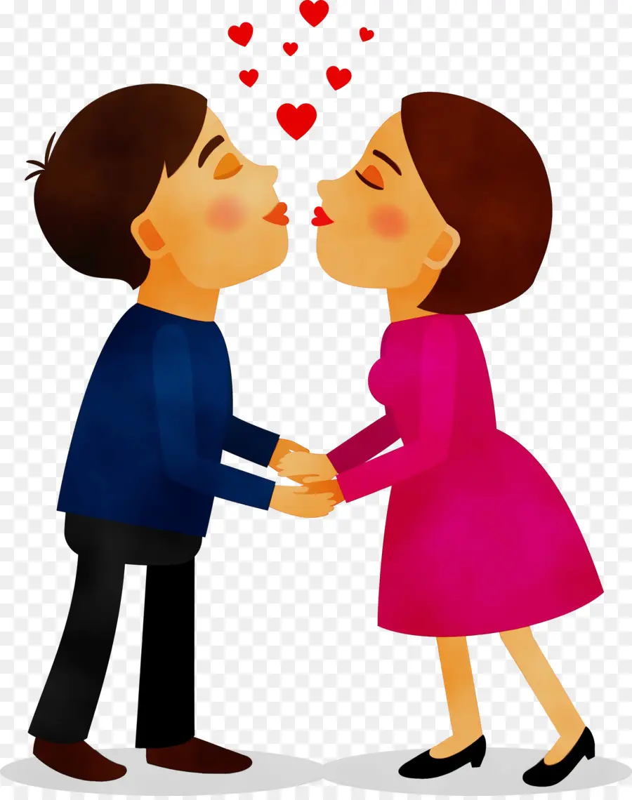 Couple，Embrasser PNG