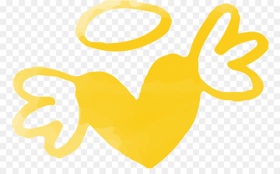 Coeur Jaune，Amour PNG