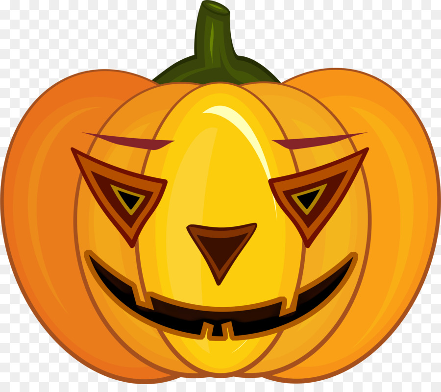 Visage De Citrouille，Halloween PNG