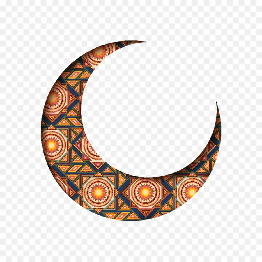 Croissant De Lune，Islamique PNG