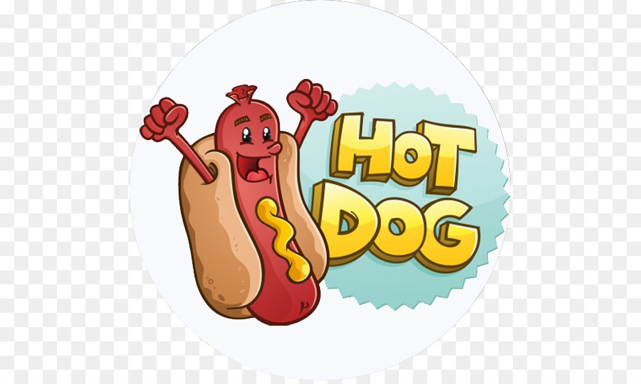 Hot Dog，Dessin Animé PNG