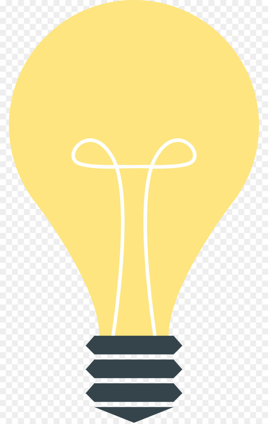 Ampoule Jaune，Électricité PNG