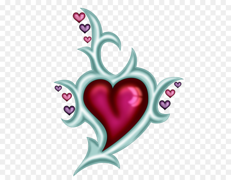 Coeur Rose，Amour PNG