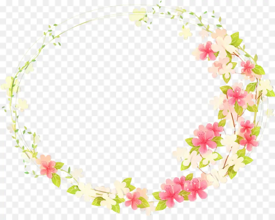 Cadre Floral，Fleurs PNG