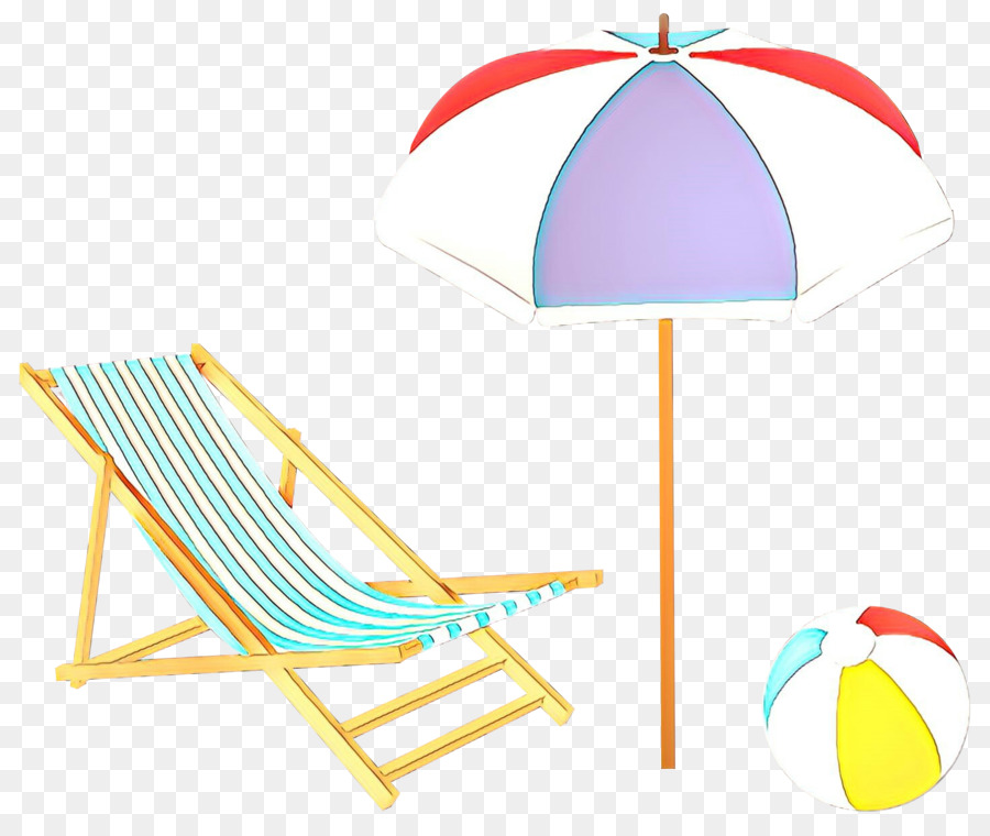 Chaises De Plage，Parapluie PNG