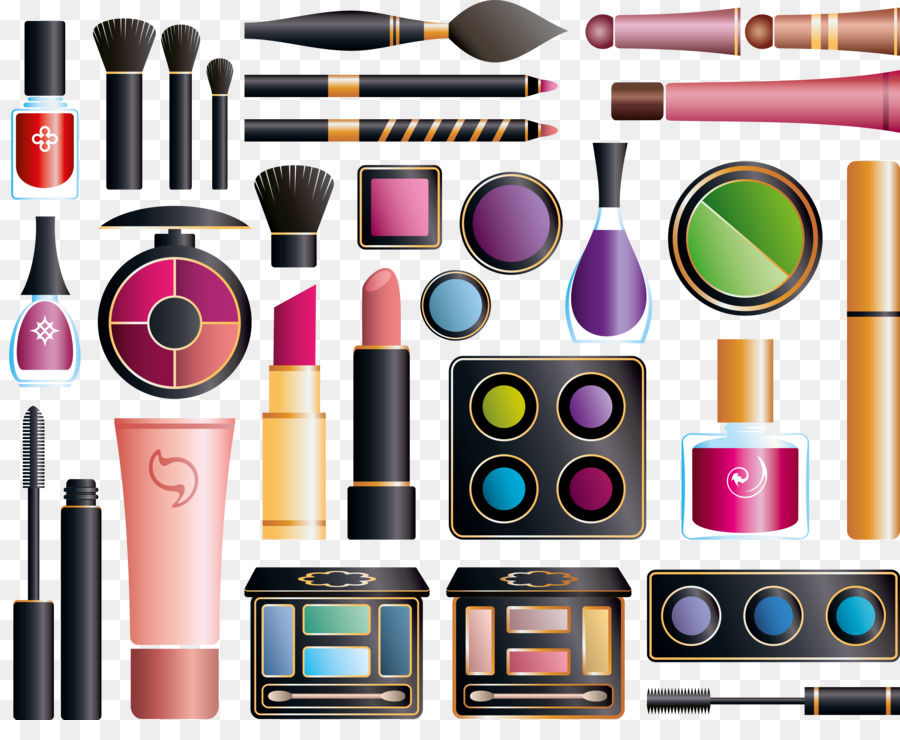 Cosmétiques，Pinceaux De Maquillage PNG