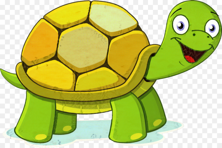 Tortue Et Escargot De Dessin Animé，Animal PNG