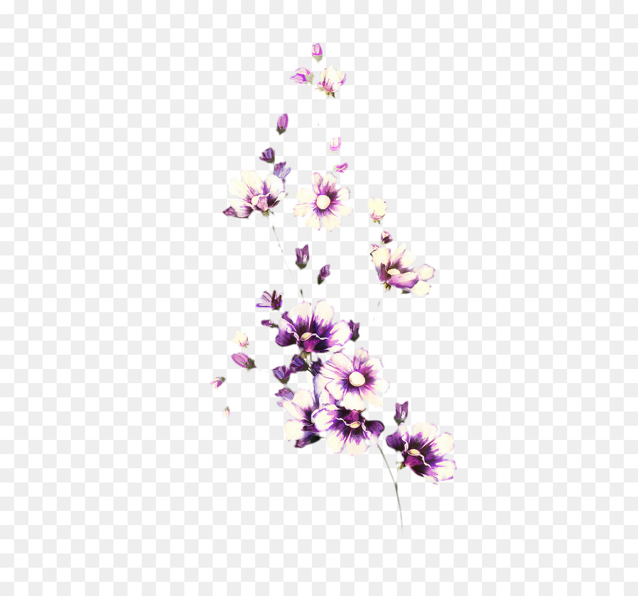 Fleurs Violettes，Fleurir PNG