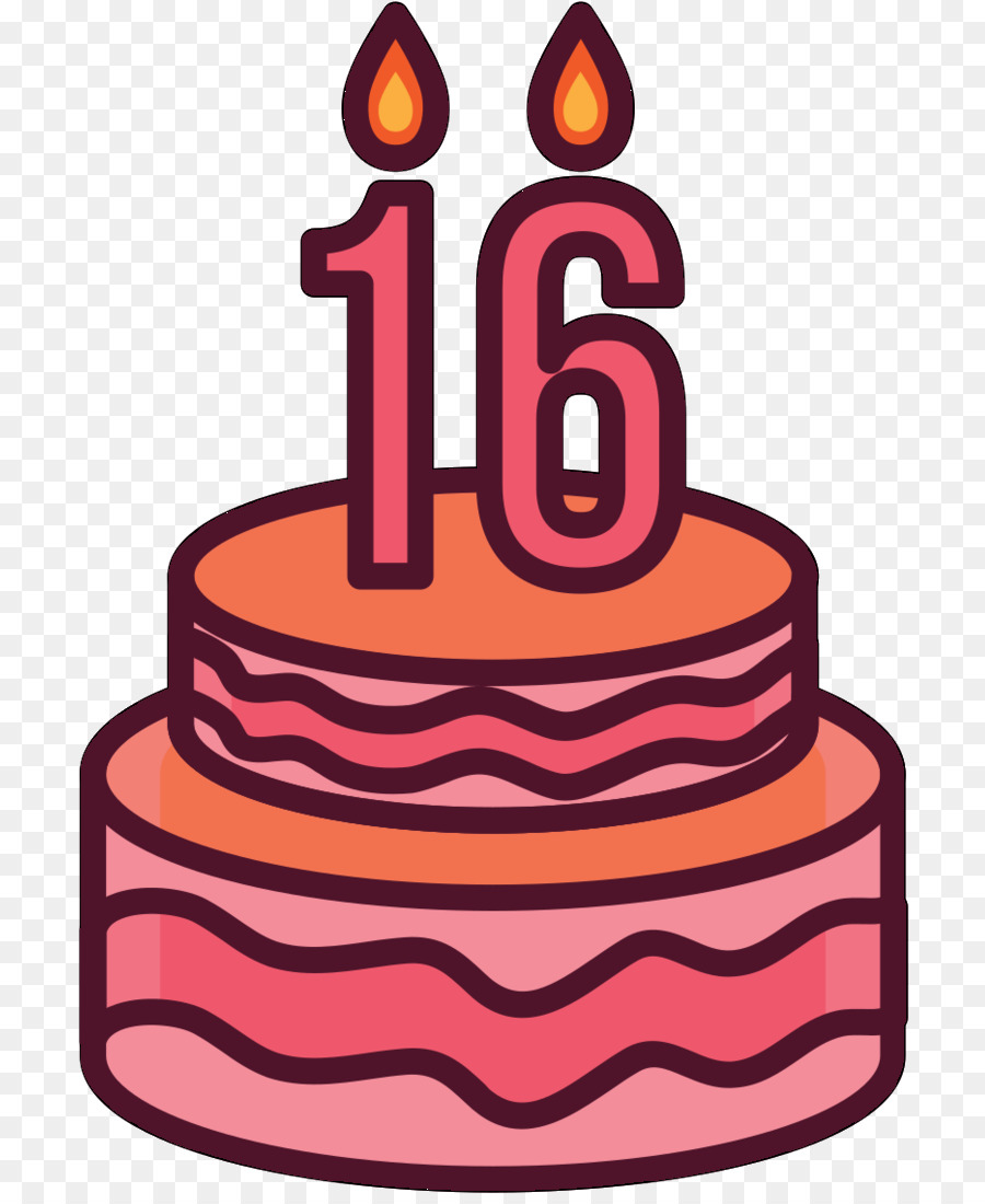 Gâteau D'anniversaire，16 PNG