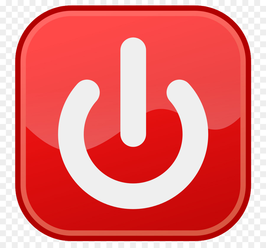 Bouton D'alimentation，Rouge PNG