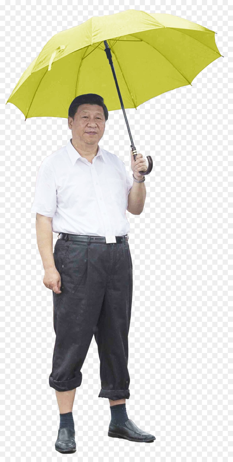 Homme Avec Parapluie，Pluie PNG