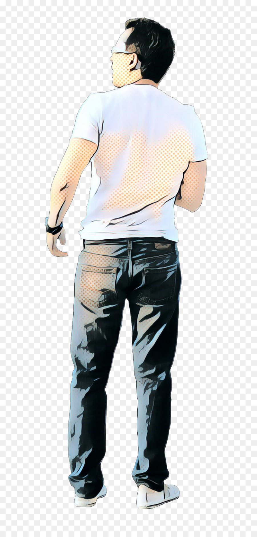 Jeans，Tshirt PNG