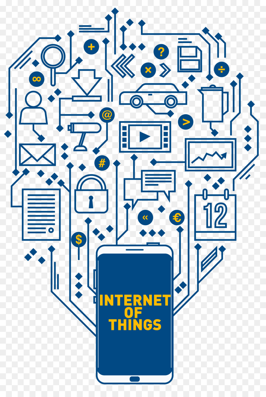 Internet Des Objets，Réseau PNG