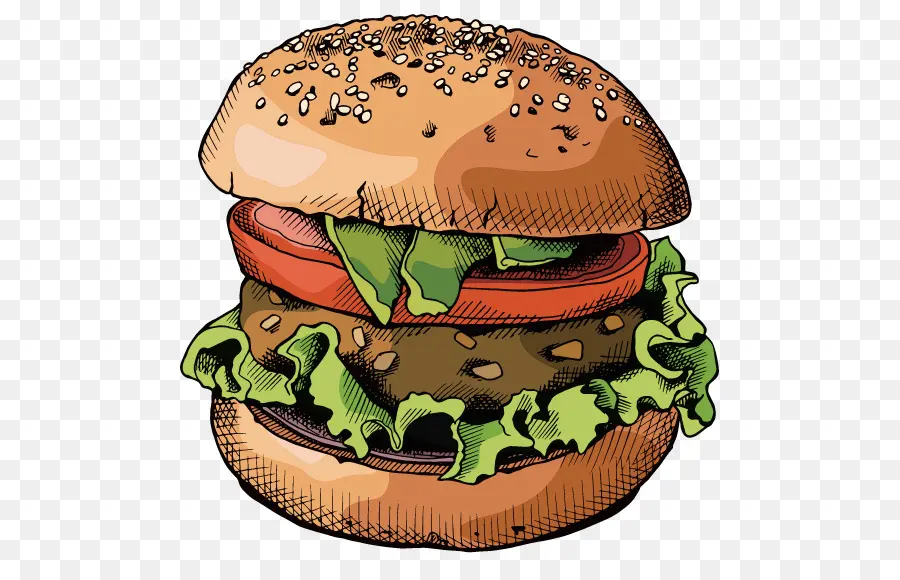 Hamburger，Cheeseburger PNG