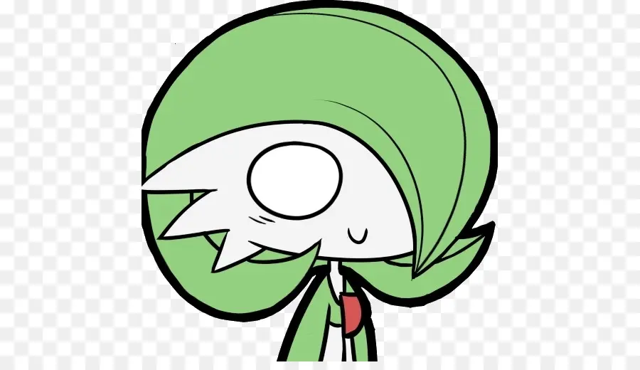 Personnage De Dessin Animé Vert，Anime PNG