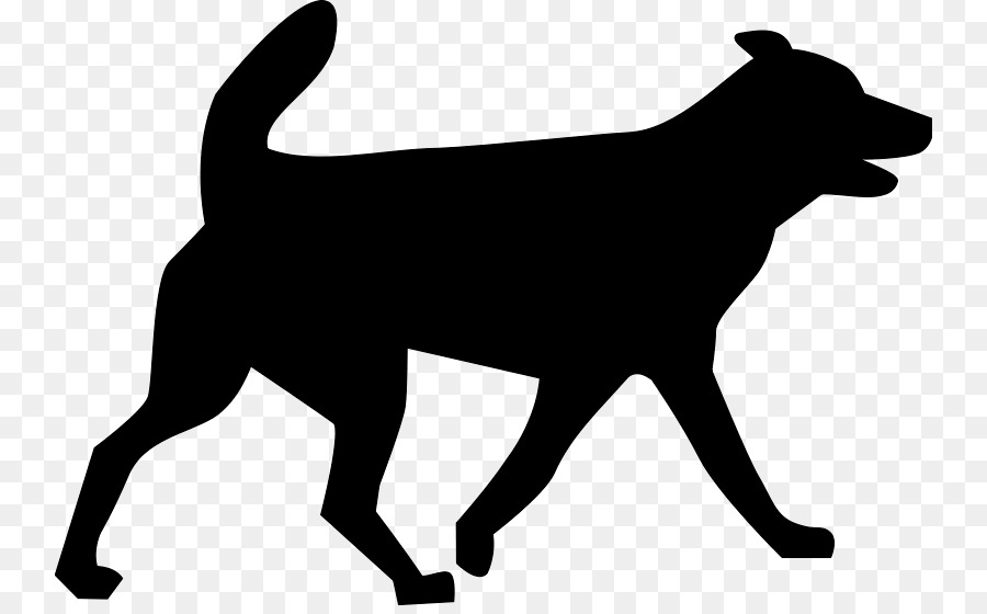 Silhouette De Chien，Animal De Compagnie PNG