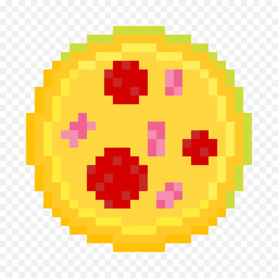 Pizza Pixel，Pixel Art PNG