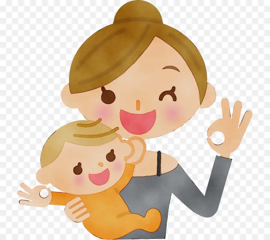 Mère Et Bébé，Mère PNG