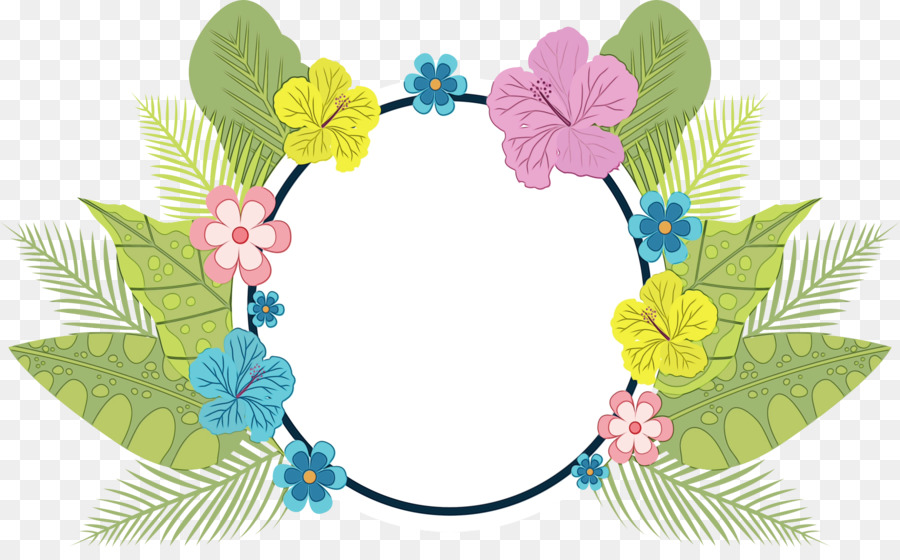 Cadre Floral，Fleurs PNG