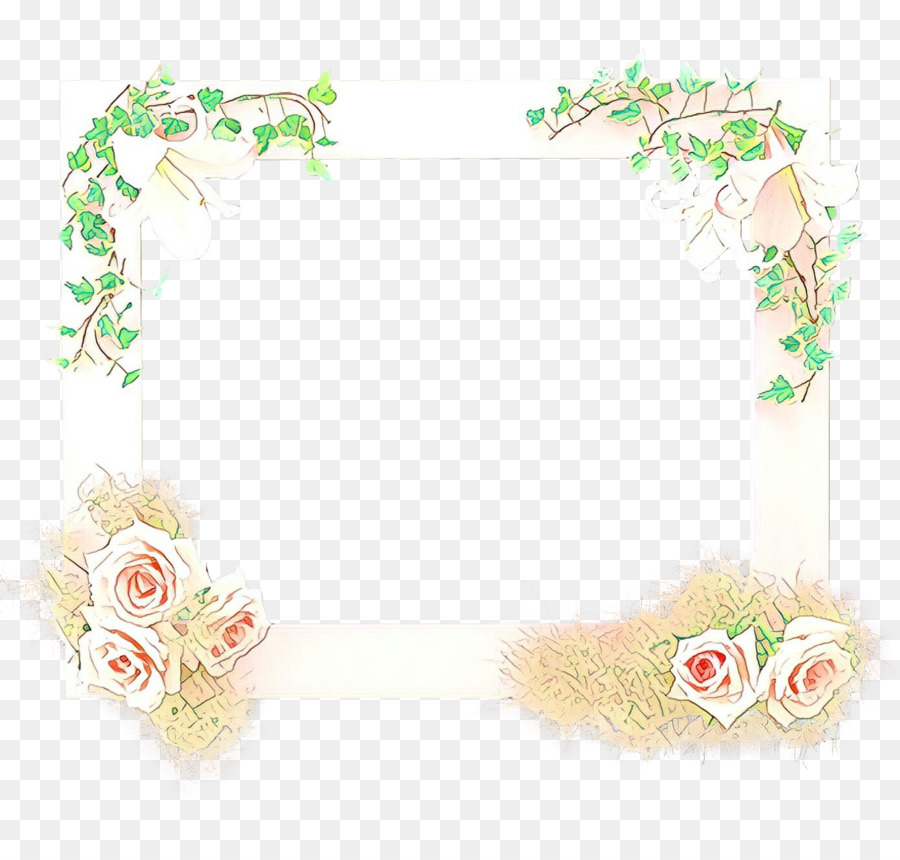 Cadre Floral，Fleurs PNG