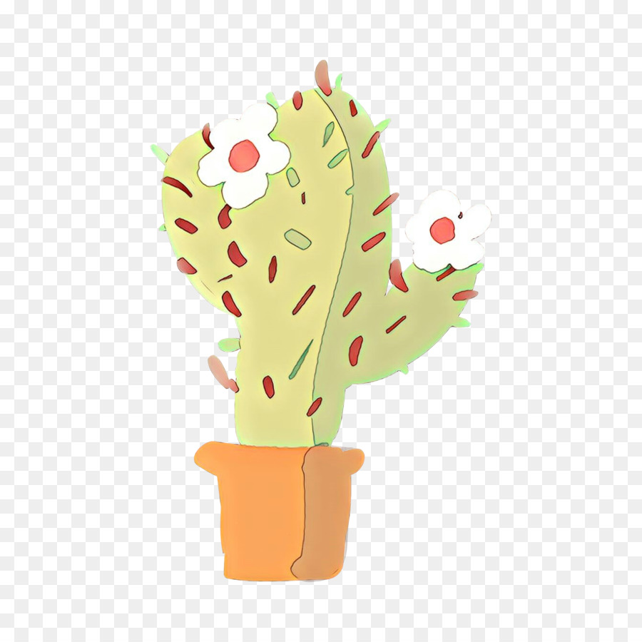 Cactus Avec Fleur，Fleur PNG