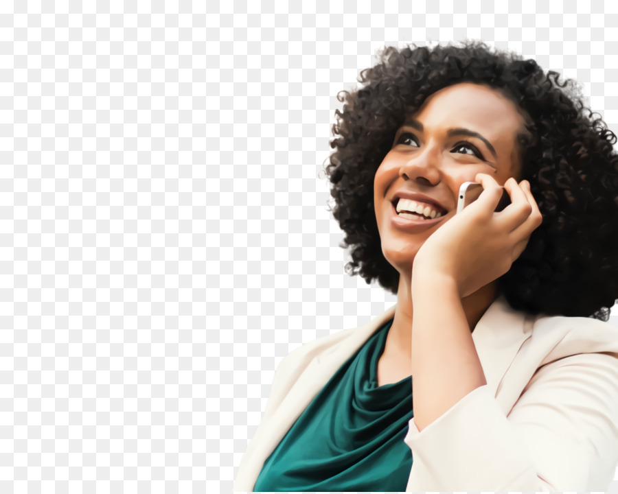 Femme Au Téléphone，Communication PNG