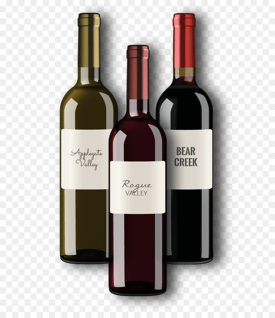 Bouteilles De Vin，Vin Rouge PNG