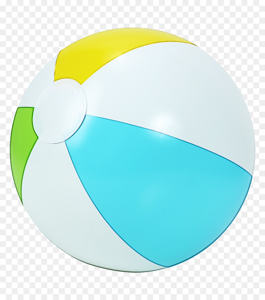 Ballon De Plage，Coloré PNG