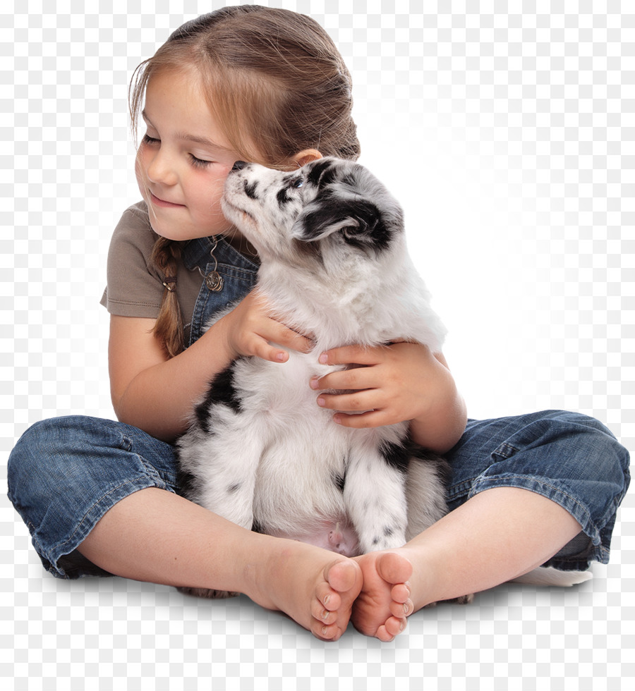 Fille Avec Chiot，Enfant PNG