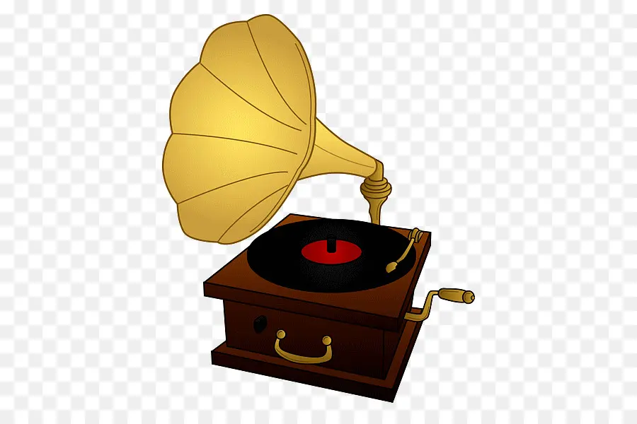 Phonographe，Disque De Phonographe PNG