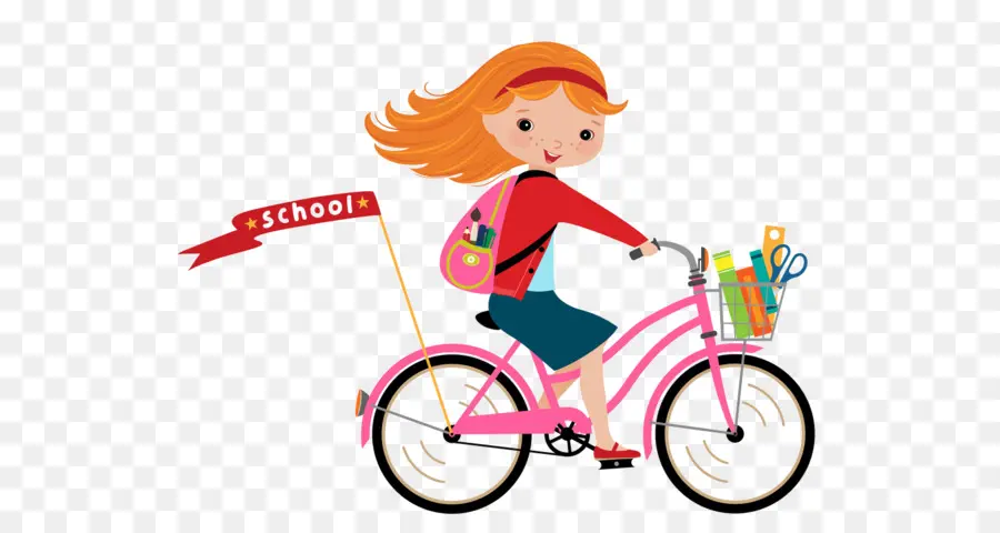 Fille à Vélo，École PNG