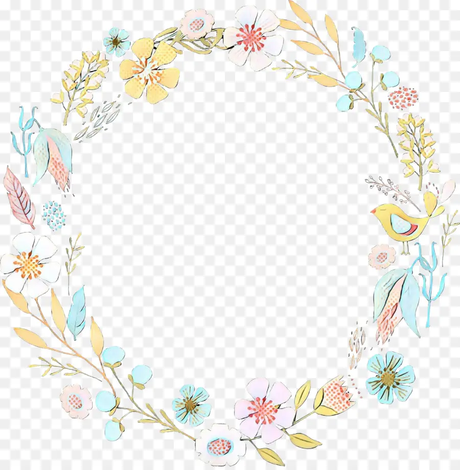 Cadre Floral，Fleurs PNG