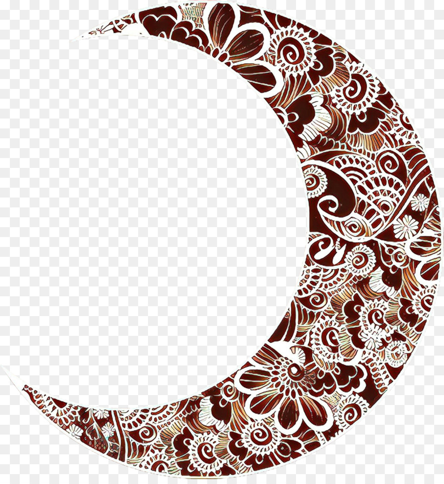 Croissant De Lune，Noir PNG