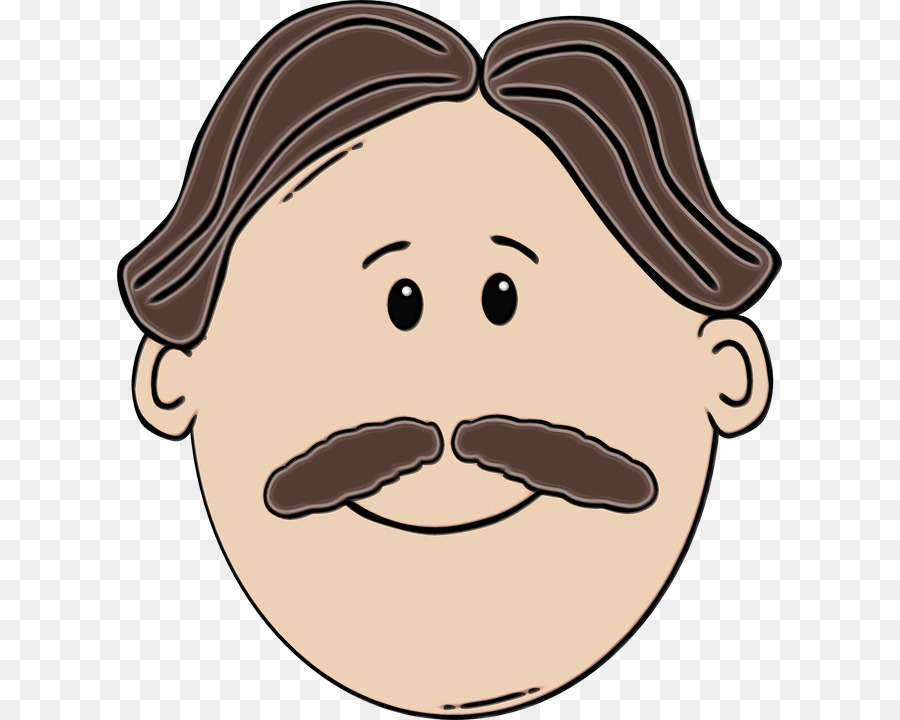 Homme à Moustache，Affronter PNG