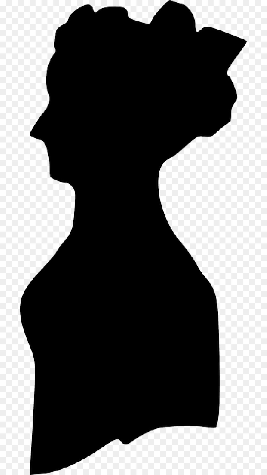 Silhouette，Femme PNG