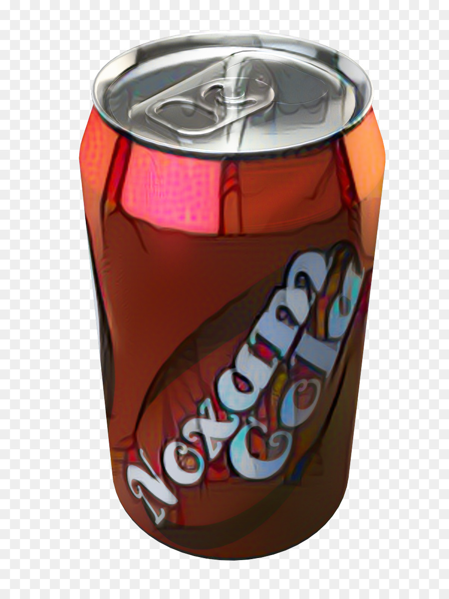 Canette De Soda，Rouge PNG