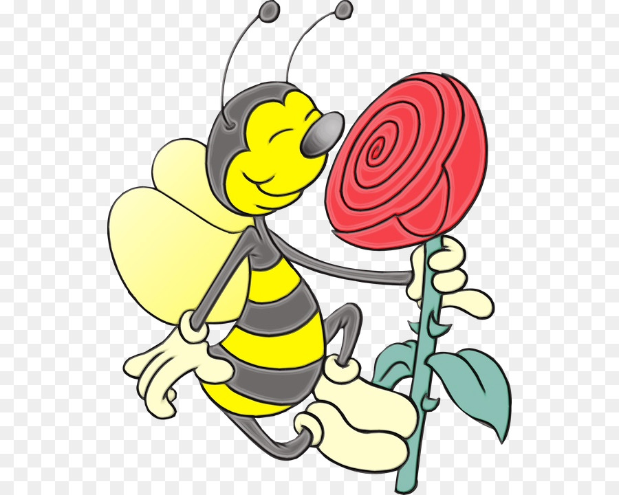 Abeille，Fleur PNG