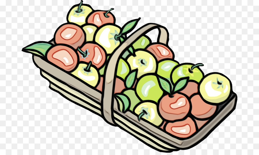 Panier De Pommes，Panier PNG