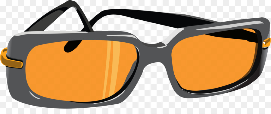 Lunettes De Soleil Oranges，Lunettes PNG