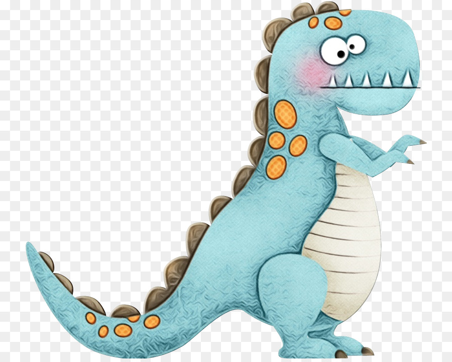 Dinosaure Bleu，Dessin Animé PNG