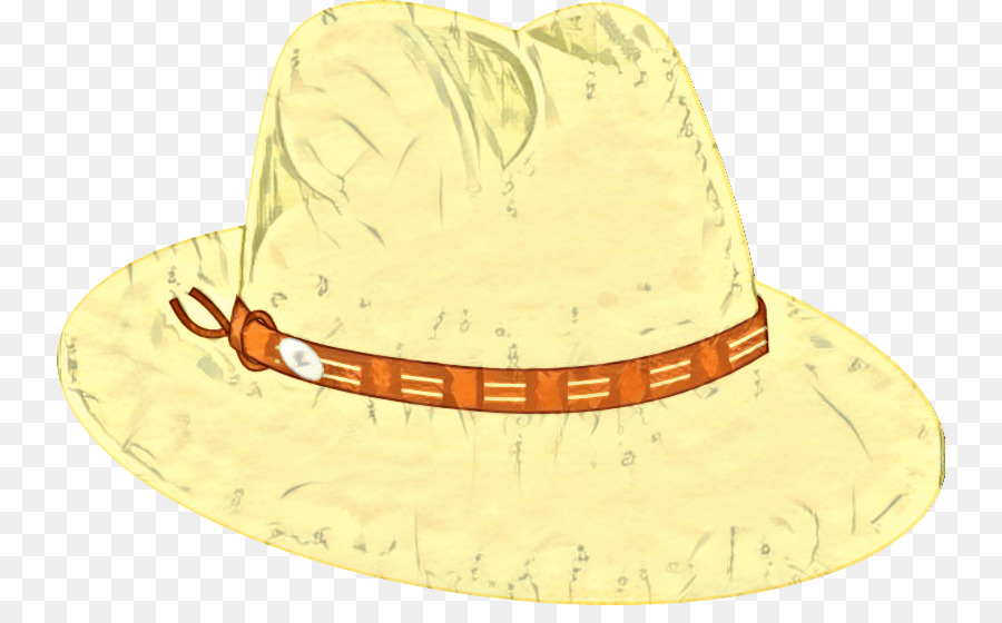 Fedora，Jaune PNG