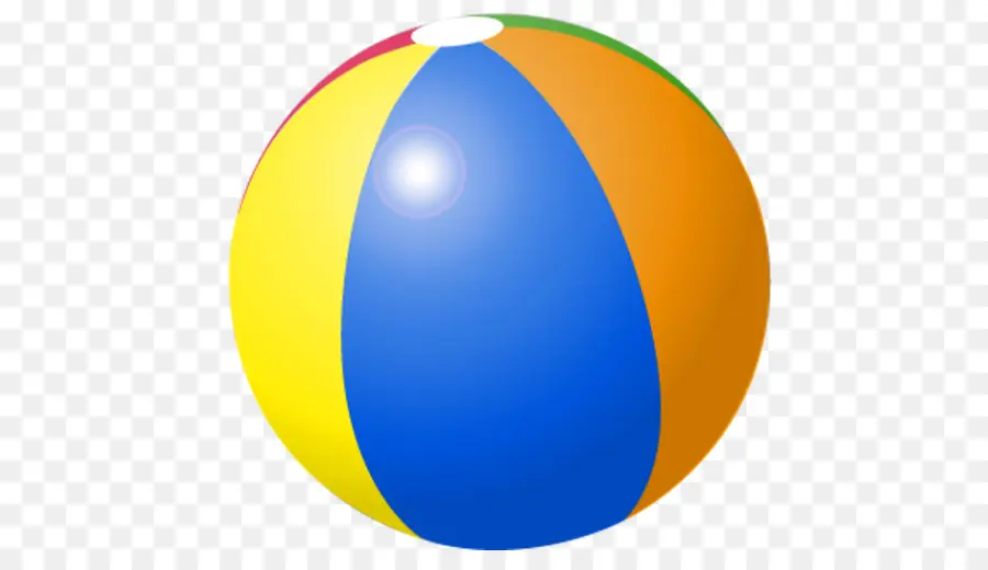 Ballon De Plage，Coloré PNG