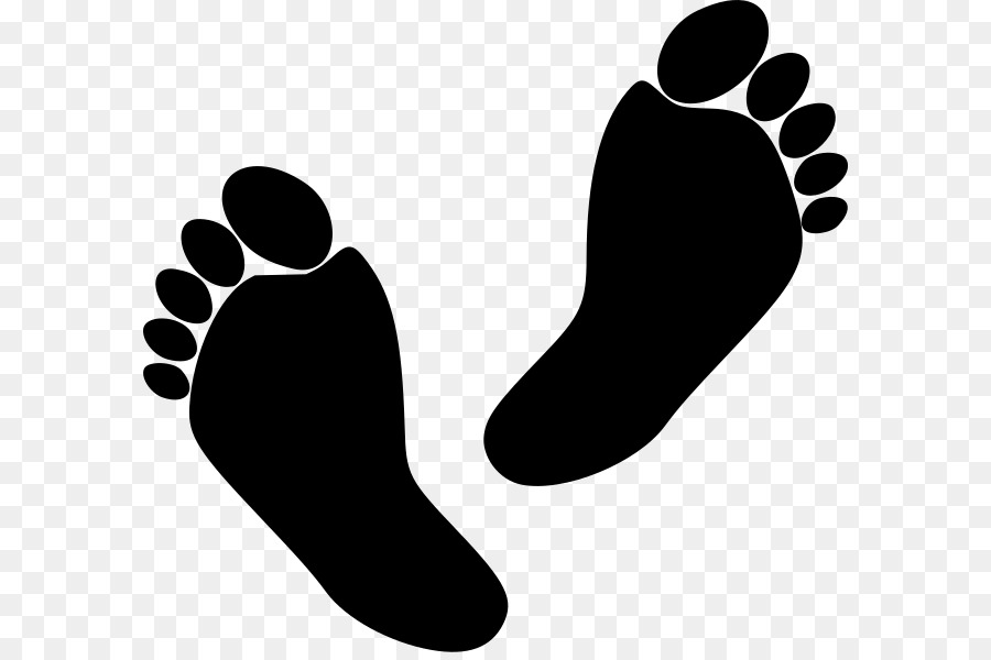 Pieds，Noir PNG