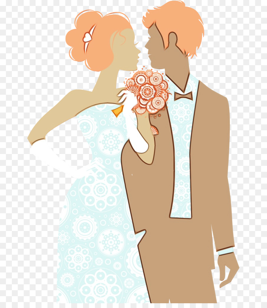 Couples De Mariage，Mariée PNG