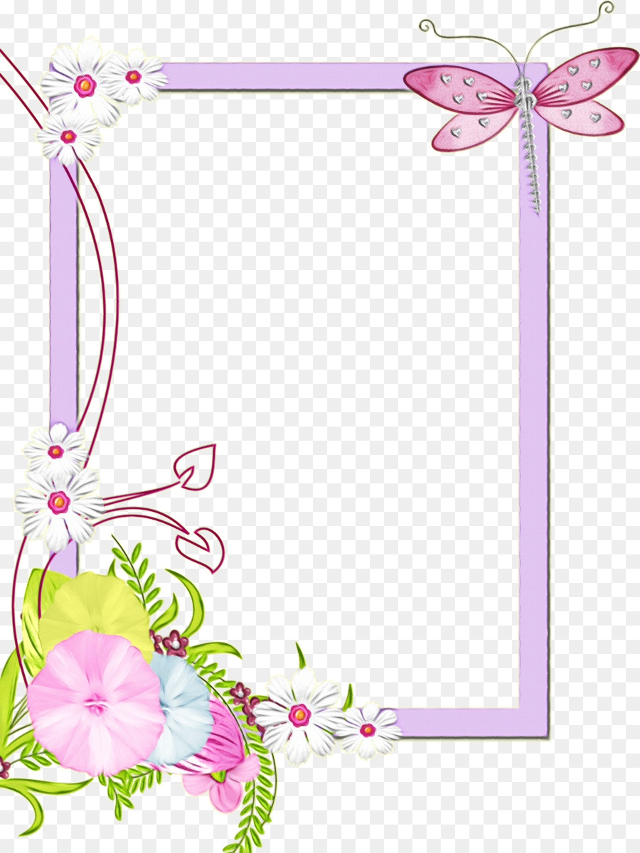 Design Floral，M Papillon PNG