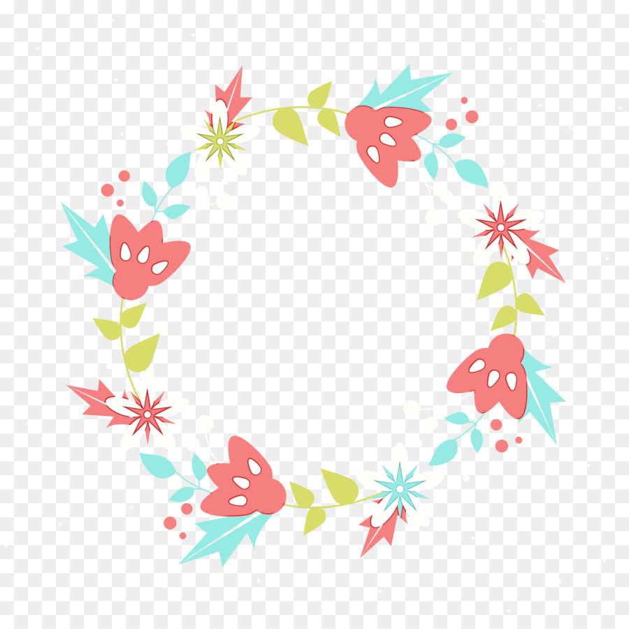 Couronne Florale，Fleurs PNG