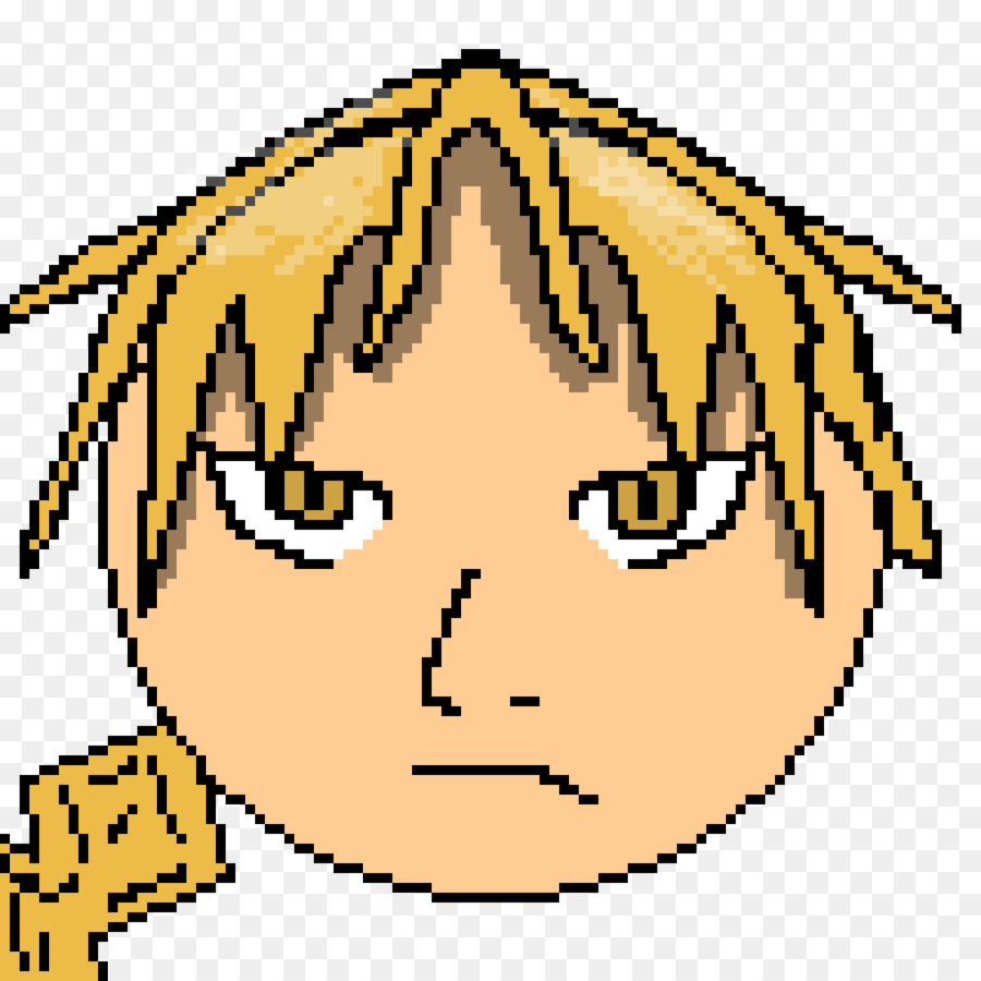 Le Pixel Art，Edward Elric PNG