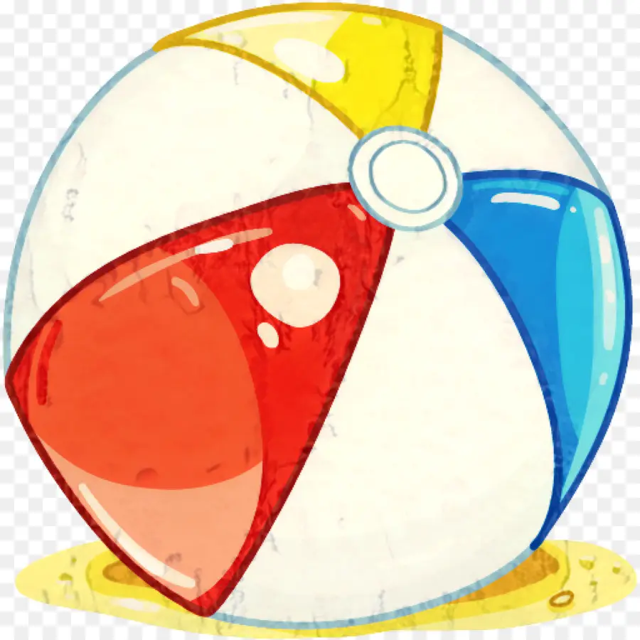 Ballon De Plage，Coloré PNG